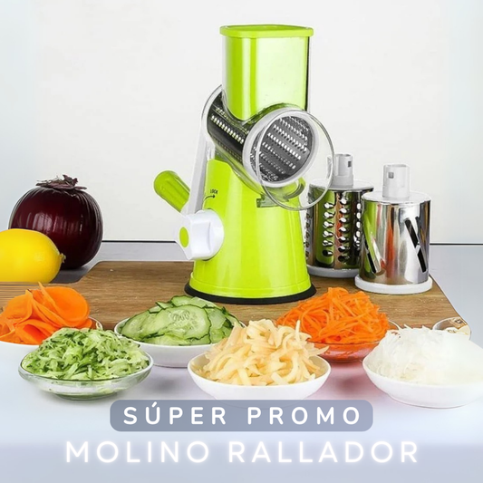 Molino Rallador 3 En 1
