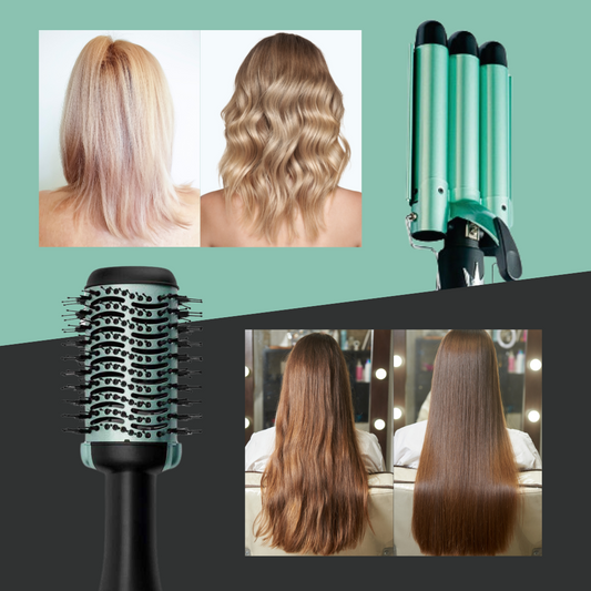 Cepillo secador y Pinza Sirena Remilngton®