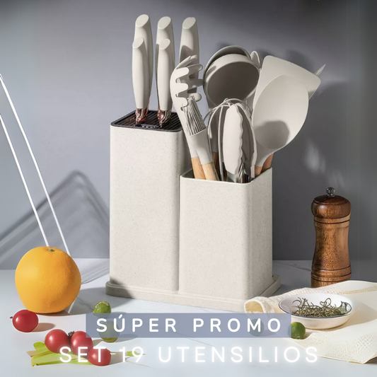 Set 19 Utensilios De Cocina®