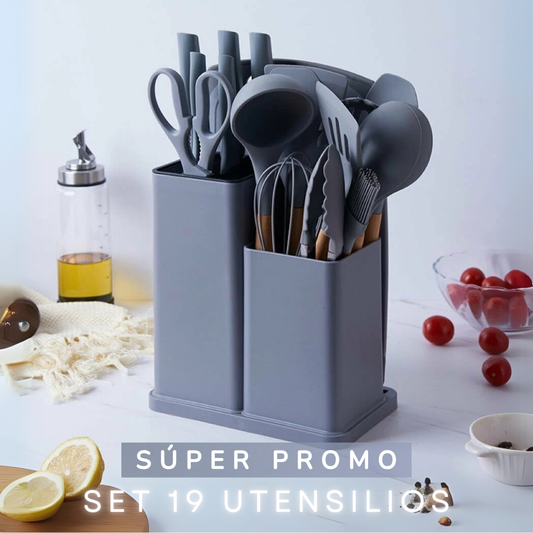 Set 19 Utensilios De Cocina®