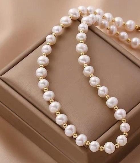 Collar Largo de Perlas