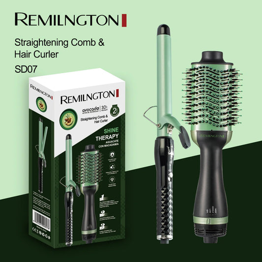 Cepillo secador y Pinza Rizadora Remilngton®