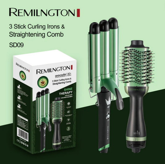 Cepillo secador y Pinza Sirena Remilngton®