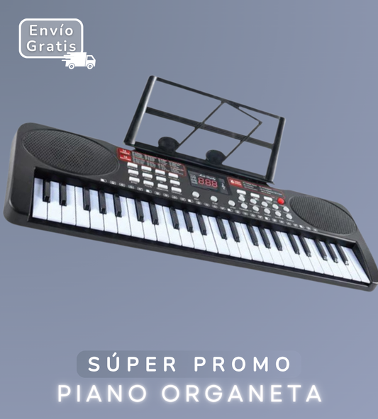 Piano Organeta Electrónico 49 Teclas