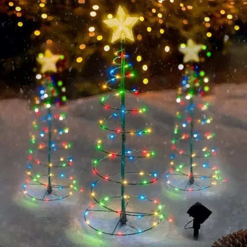 MINI ÁRBOL NAVIDEÑO DE LUCES